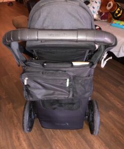 Ethan & Emma Universal Stroller Organizer - Elevate Your Experience w/Insulated Cup Holders, Diaper Storage, Secure Straps, Detachable Bag, Pockets for Phone, Keys, Toys. Smart Parenting Black 50 71oyUP6f4rL