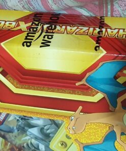 Pokemon Cards POK16CHAREXBX TCG: Charizard-EX Box Fire Blast Card Game, Multicolor Base 22 71p dKnKWhL