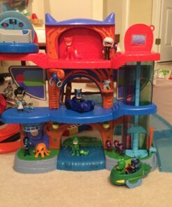 PJ Masks Deluxe Headquarters Playset, Kids Toys for Ages 3 Up by Just Play retail_packaging Single 54 71p kH1ELCL