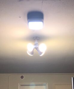 JACKYLED 4 in 1 E26 Light Socket Splitter Adapter Converter for Standard LED Bulbs 360 Degrees Adjustable 180 Degree Bendable Max Watt 240W 37 71p pJRJ2L