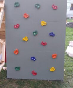 Squirrel Products Kids Rock Climbing Holds Indoor & Outdoor Playground Accessories Rock Wall Climbing Kit with Mounting Hardware 20 Pack XL Deluxe 44 71p0Lv8unoL