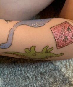 xo, Fetti Dinosaur Tattoos for Kids - 34 styles | Birthday Party Supplies Boy, Dino Party Favors, T-rex Decorations Boy Dino 31 71p1KRyhONL