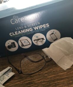 Care Touch Glasses Wipes, 400ct - Lens Cleaning Wipes for Eyeglasses, Eyeglass Individually Wrapped, Cleaner Lenses Glasses&Optical Lens, Disposable 400 Count (Pack of 1) 36 71p2Q02p JL 1