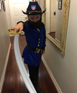 Rubie's Costume Co. 1514 Civil War Saber Swords Halloween Toy Weapons, Handle Color May Vary, Medium, Multicolor 7 71p2ysCzBOL