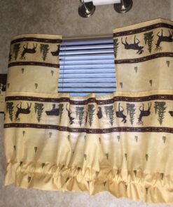 Woodland Silhouette Curtain Valance 11 71p3IM8wGAL