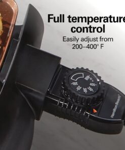 Hamilton Beach 38518R Durathon Ceramic Griddle, 200 sq. in, Black 23 71p3fXC0YQL