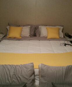 NTBAY 100% Pure Cotton Cable Knit Throw Blanket, Super Soft Warm 51x67 Knitted Throw Blanket for Couch, Sofa, Chair, Bed - Extra Cozy, Machine Washable, Comfortable Home Decor, Yellow Throw(51"x67") 35 71p4RnZns L