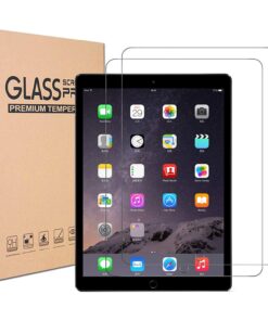 KIQ 2 Pack Screen Protector for iPad (9.7 Inch, 6th/5th Generation 2018/2017 Model),iPad Air 1,iPad Air 2,iPad Pro 9.7 Inch, Tempered Glass Film Guard, Case Friendly 17 71p4hg4qCcL