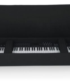 Gator Cases Lightweight Rolling Keyboard Case for 88 Note Keyboards and Electric Pianos (GK-88) 88-Note 32 71p5mFl3KZL