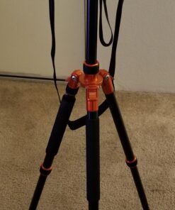 ZOMEI Heavy Duty Camera Tripod Travel Z818 Aluminium Alloy Monopod with 360 Panorama Ball Head Quick Release Plate(Orange) Orange 38 71p6 KgLJCL