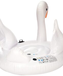 Intex Mega Swan, Inflatable Island, 76.5" X 60" X 58" Mega Float Ride-On 21 71p6C4pcO L
