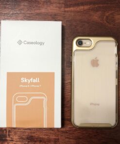 Caseology Skyfall for iPhone SE Case 2022 for iPhone SE Case (2020) for iPhone 8 Case (2017) for iPhone 7 Case (2016) - Gold 32 71p73sTW7mL