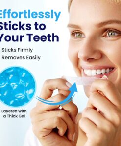 Dental Duty Sensitive Teeth Whitening Strips – Professional Vegan Stain Remover White Strips for Sensitive Teeth for Coffee & Tea Stains – Get A Lighter Shade After One Application – 28 Strips 27 71p7yFu6O4L