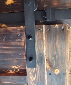 SMARTSTANDARD 6.6FT Barn Door Hardware kit, Barn Door Track, Sliding Door Hardware kit, Smoothly and Quietly -Heavy Duty Sturdy -Easy to Install, Fit 36"-40" Wide Panel (I Shape Hanger) 6.6 Feet 42 71p8ClVdAL