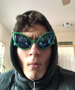 U.S. Toy Alien Glasses 5 1/2 Inch Green Sunglasses - 1 Pack, for 12 months to 84 months 13 71p8QGH4m7L