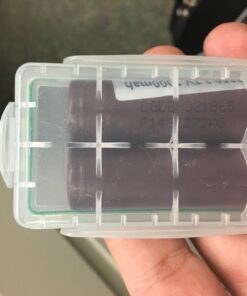 Orchidtent 4 Pieces Clear Plastic Waterproof Battery Storage Case Holder Organizer for 18650 Batteries / 16340 Batteries / CR123A batteries 22 71p9nOX7weL