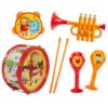Daniel Tiger's Neighborhood Musical Instruments 7 Piece Play Set