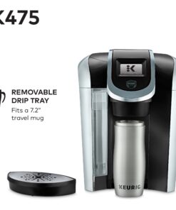 Keurig K475 Coffee Maker, Single Serve K-Cup Pod Coffee Brewer, Programmable Brewer, Black 23 71pAnSQg55L