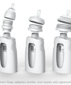 Kiinde Twist Pouch Direct-Pump Direct-Feed Twist Cap Breast Milk Storage Bags for Pumping, Freezing, Heating and Feeding, Pre-Sterilized, 6 Ounce, Pack of 40 6oz 6 Ounce (Pack of 40) 26 71pAtlX8lrL