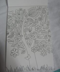 Color Therapy Coloring Books for Adult Relaxation DIY Stationery Cards Set with 32 Designs Coloring Stationery Note Cards Postcards, Hand Drawn Hand Written Greeting Card 81 71pAvrT FlL