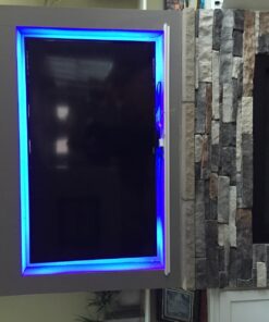 LEDwholesalers 12-Volt 16.4-ft RGB Color-Changing Kit with Controller and IR Remote, Power Supply, and LED Strip in White PCB, 2034RGB-R2+3369+3208 48 71pBJ8mg1zL