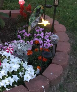 Solar Garden Lights - 3 Pack Solar Stake Light, Color Changing Solar Powered Decorative Landscape Lighting Hummingbird Butterfly Dragonfly for Outdoor Path, Yard, Lawn, Lawn, Halloween, Christmas 36 71pCplHeETL