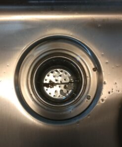 KES Kitchen Sink Drain Strainer 3-1/2-Inch Sink Drain Assembly Stopper with Deep Basket Cover Lid Rustfree SUS 304 Stainless Steel, S3001 54 71pDPH2K2gL