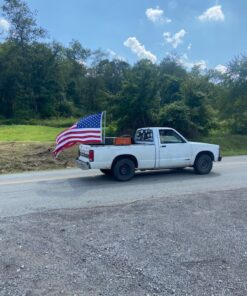 Made in USA Flags Co. - Heavy-Duty Commercial Grade American Flag with PolyMax Polyester, Sewn Stripes, Embroidered Stars & Solid Brass Grommets - Fade-Resistant, All-Weather Flag (3’x5’) 3 by 5 foot 35 71pDYmHoB7L 3