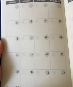 Papercode 2024 Daily Planner - Leather Weekly Planner W/Thick No-Bleed Pages - Monthly & Weekly Layouts - Use for Productivity, Schedule, or Agenda Blue 90 71pE SzFhdL 1