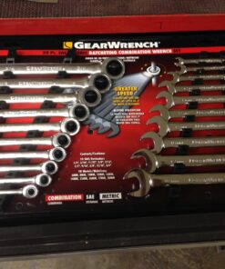 Gearwrench 20-Piece Ratcheting Wrench Set, SAE and Metric # 35720 34 71pEA0ANmL