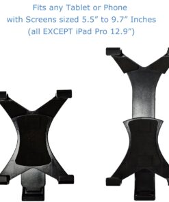 Acuvar 57" inch Pro Series Tripod, Acuvar Tablet Mount, Wireless Shutter Remote for iPad, iPad Air, iPad Mini, Most Other Tablets Tripod + Holder + Remote 14 71pENknKZnL