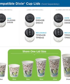 Dixie Paper Perfectouch Hot Cups, 160 Count, 10 Ounce 7 71pErL0YzL