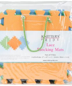 Knitter's Pride Lace Blocking Mats (9 Pack), Colors may vary