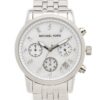 Michael Kors Women's Ritz Silver-Tone Watch MK5020 14 71pHDcB59ML