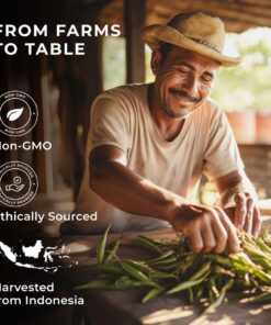 10 Tahitian Vanilla Beans for making Vanilla Extract - Grade A Vanilla Beans for Baking - 5-7 Inches (12 to 15 CM) long Vanilla Pods, Caviar Rich, Flavorful Fresh Vanilla Bean Pods by Gya Labs 1.2 Ounce (Pack of 1) 12 71pHUpX9u5L