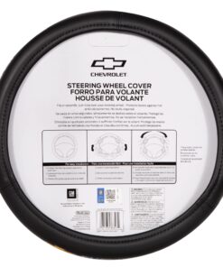 Alternative view of Plasticolor Chevy Gold Bowtie Style Premium Speed Grip Steering Wheel Cover