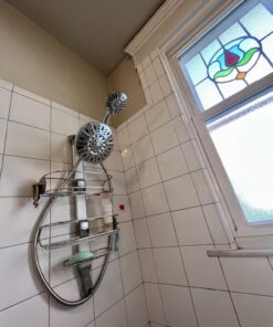 AquaDance 7" Premium High Pressure 3-Way Rainfall Combo for The Best of Both Worlds - Enjoy Luxurious Rain Showerhead and 6-Setting Hand Held Shower Separately or Together - Chrome Finish - 3328 2.5 Gallons Per Minute 34 71pIPxJM00L