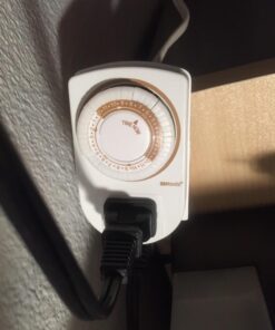 Woods 50006 50006WD Indoor 24-Hour Mechanical Outlet Timer,30 Minute Intervals, Ideal for Automation Holiday Decorations and Christmas Lights, 2 Pack, 2-Pack, Multi, 2 19 71pJgTn3CdL 1