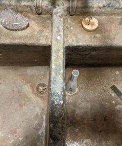 Lint Hair Trapper for filtering Washing Machine Utility Tub and Sink drains-reusable and customizable with built-in overflow guard. Traps Lint, hair and debris from drains, replaces all Mesh filters 36 71pJyhAIOrL