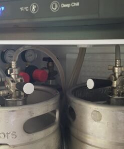 Taprite T752HP Two Product Dual Pressure Kegerator CO2 Regulator Red Bonnet 9 71pJz0WTCxL
