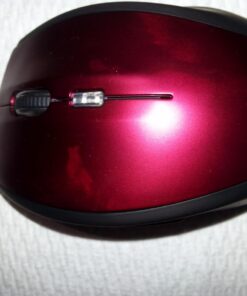 TECKNET Wireless Mouse, 2.4G USB Computer Mouse with 6-Level Adjustable 3200 DPI, 30 Months Battery, Ergonomic Grips, 6 Buttons Portable for PC, Chromebook, Mac - Red 48 71pKpuyIAfL