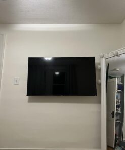 Pipishell Full Motion TV Wall Mount for Most 26-60 inch Flat & Curved TVs up to 77 lbs, Adjustable Bracket Height, Single Articulating Arm, Extension, Max VESA 400x400mm, PIMF9 35 71pL z6xO0L 1