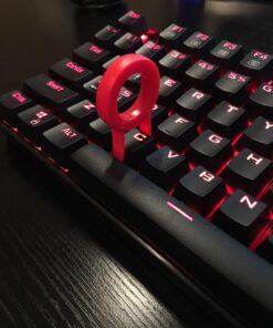 Redragon K552 Mechanical Gaming Keyboard 87 Key Rainbow LED Backlit Wired with Anti-Dust Proof Switches for Windows PC (Black Keyboard, Red Switches) 87 Key Red Switch Black 47 71pMCGUasmL