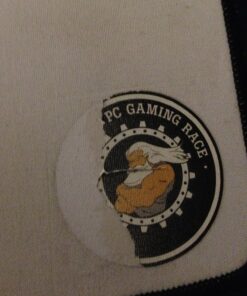 Glorious Large Extended White Gaming Mouse Pad/Mat - Long Cloth Mousepad, Stitched Edges | 36x11 (GW-E) 34 71pMt7WeRWL