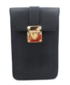 Small Crossbody Phone Purse Luxury Leather Travel Shoulder Pouch Wallet Case Bag Black 10 71pNhAmGkuL