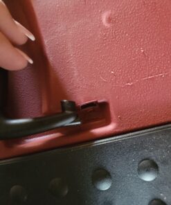 Petmate Pet Porter Fashion Dog Kennel 26", Parisian Blue & Black, for Pets 20-25lbs, Made in USA 26.0"L x 18.6"W x 16.5"H 42 71pOaKGwISL