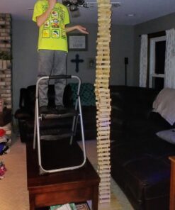 KEVA Structures 200 Wood Building Planks Set - Building Toy Includes 200 Wooden Blocks and Idea Book - Ages 5 and Up 35 71pOofqeRsL