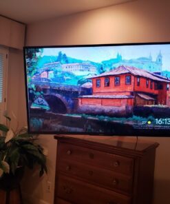 Mounting Dream UL Listed TV Wall Mount for Most 26-55 Inch TVs, Full Motion TV Mount with Perfect Center Design, Articulating Wall Mount TV Bracket Swivel and Tilt, Max VESA 400x400mm, Up to 77LBS 40 71pP11t7sHL