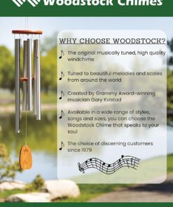 Woodstock Wind Chimes for Home Decor, Office, Meditation, Classrooms, Yoga for Awareness, Relaxation, Decor 9" Tranquility Table Chime Chi Christmas/Hanukkah Gifts (TTC) TTC 10 71pP1vvJOQL