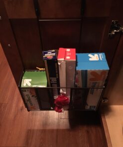 SimpleHouseware Over Cabinet Door Organizer, Mesh Bronze Brown 39 71pPeybkxQL